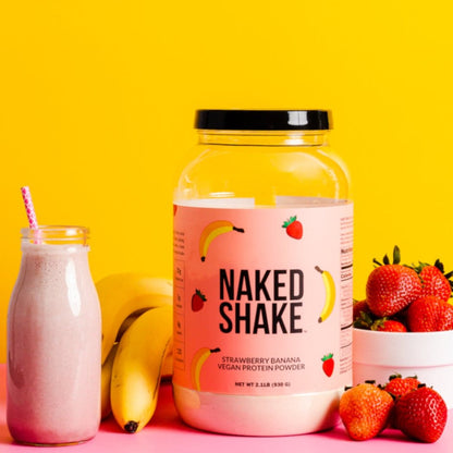Strawberry Banana Protein Shake - Strawberry Banana, Clean Everyday Nutrition