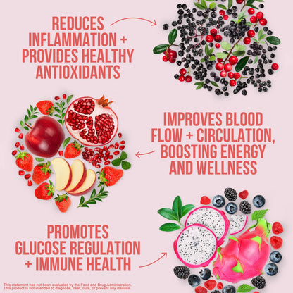 Super Reds Fruit Powder, Clean Daily Nutrition Powder