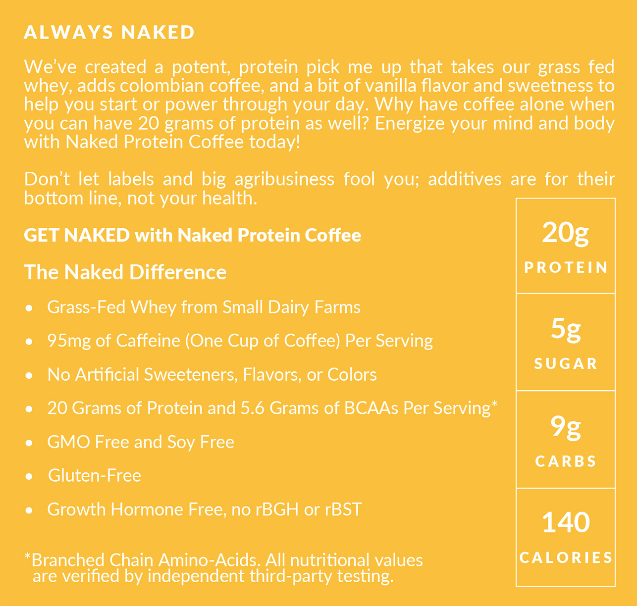 Vanilla Latte Protein Iced Coffee - Vanilla Latte, Clean Everyday Nutrition