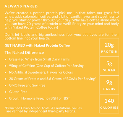 Vanilla Latte Protein Iced Coffee - Vanilla Latte, Clean Everyday Nutrition