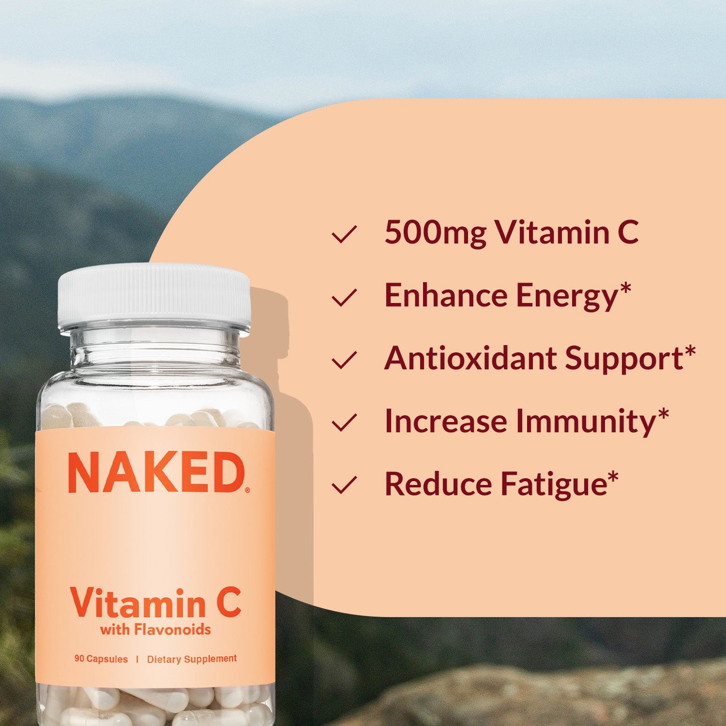 Daily Vitamin C Supplement - Vitamin C, Clean Everyday Nutrition