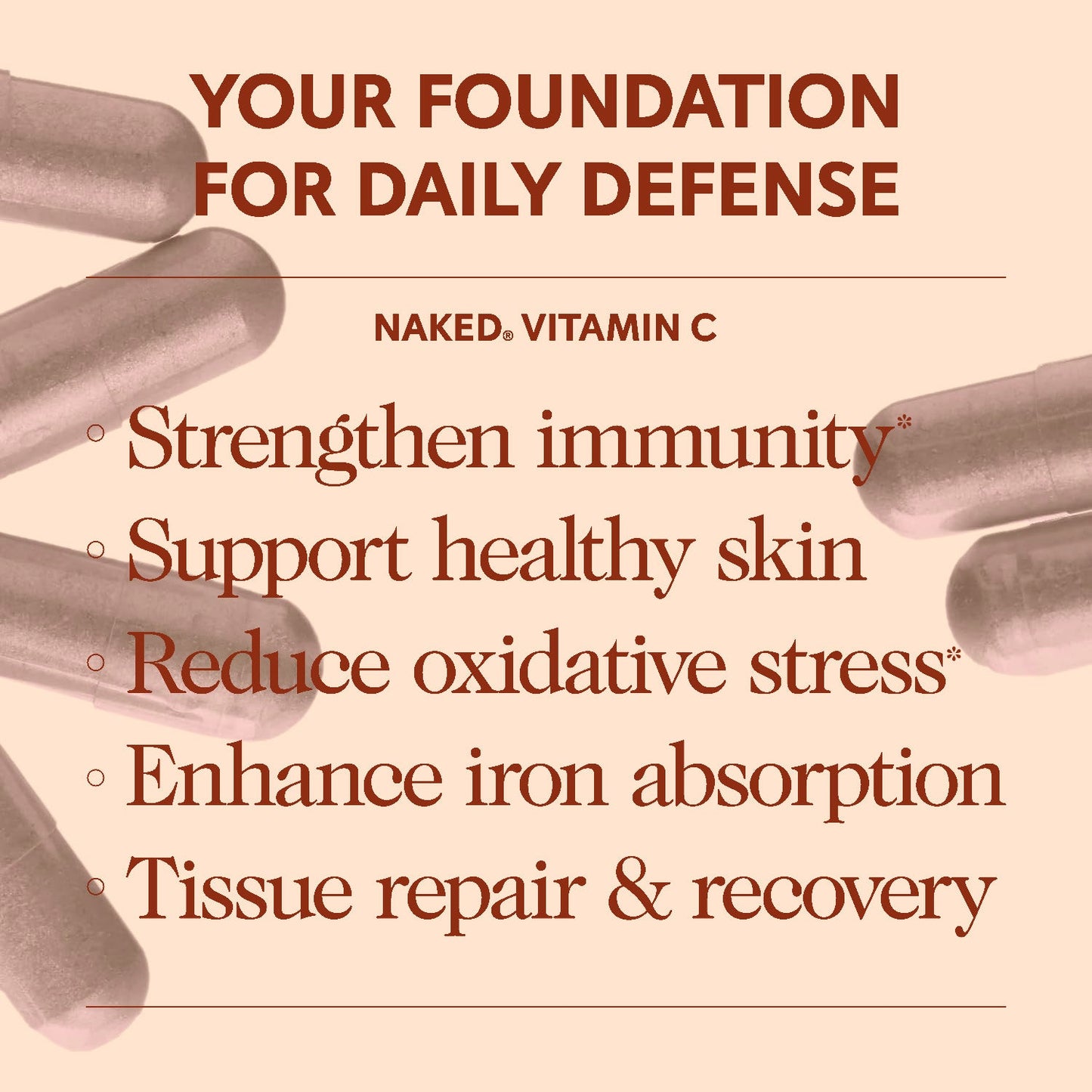 Daily Vitamin C Supplement - Vitamin C, Clean Everyday Nutrition