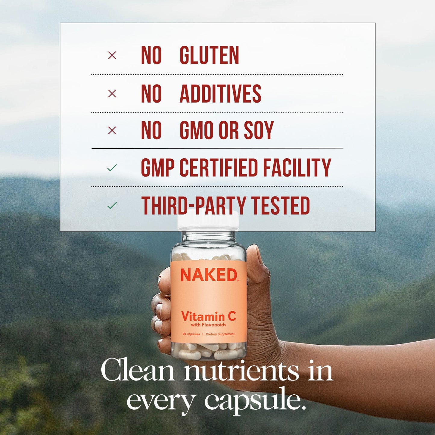 Daily Vitamin C Supplement - Vitamin C, Clean Everyday Nutrition