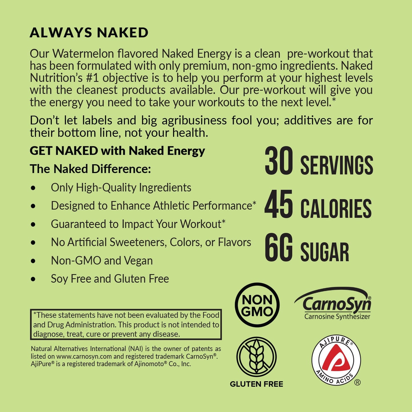 Watermelon Pre Workout Supplement - Watermelon, Clean Energy Training Support