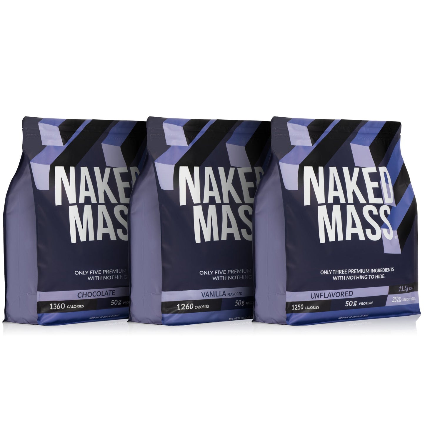 Vanilla Mass Gainer Protein Supplement - Vanilla 12LB, High Calorie Muscle Support