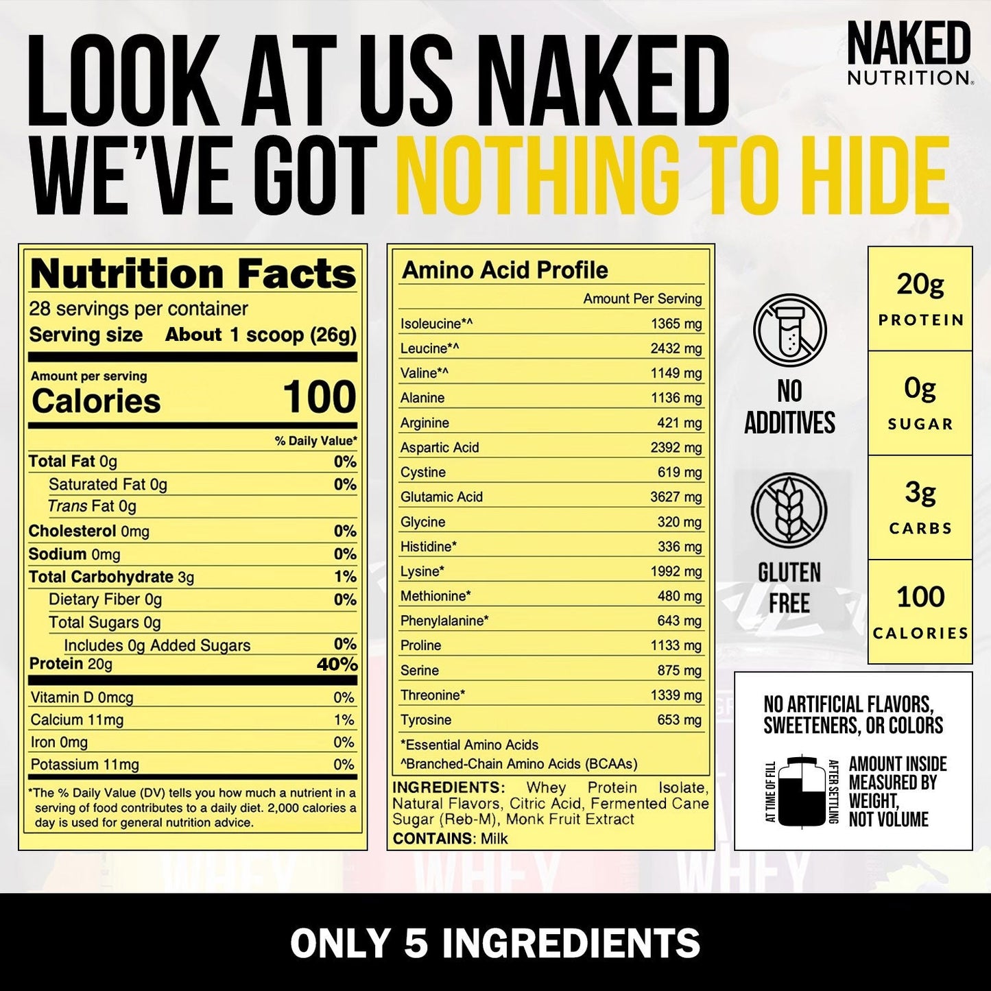 Lemonade Whey Protein Isolate - Lemonade, Clean Daily Protein Support